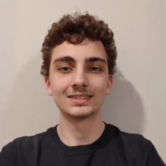 Portrait picture of William L. Young, undergraduate student in the CoRe Flow Lab